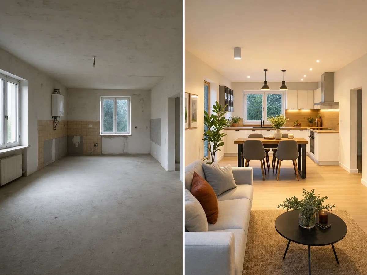 Prikažite potencijal renovacije - primer AI Studio primene