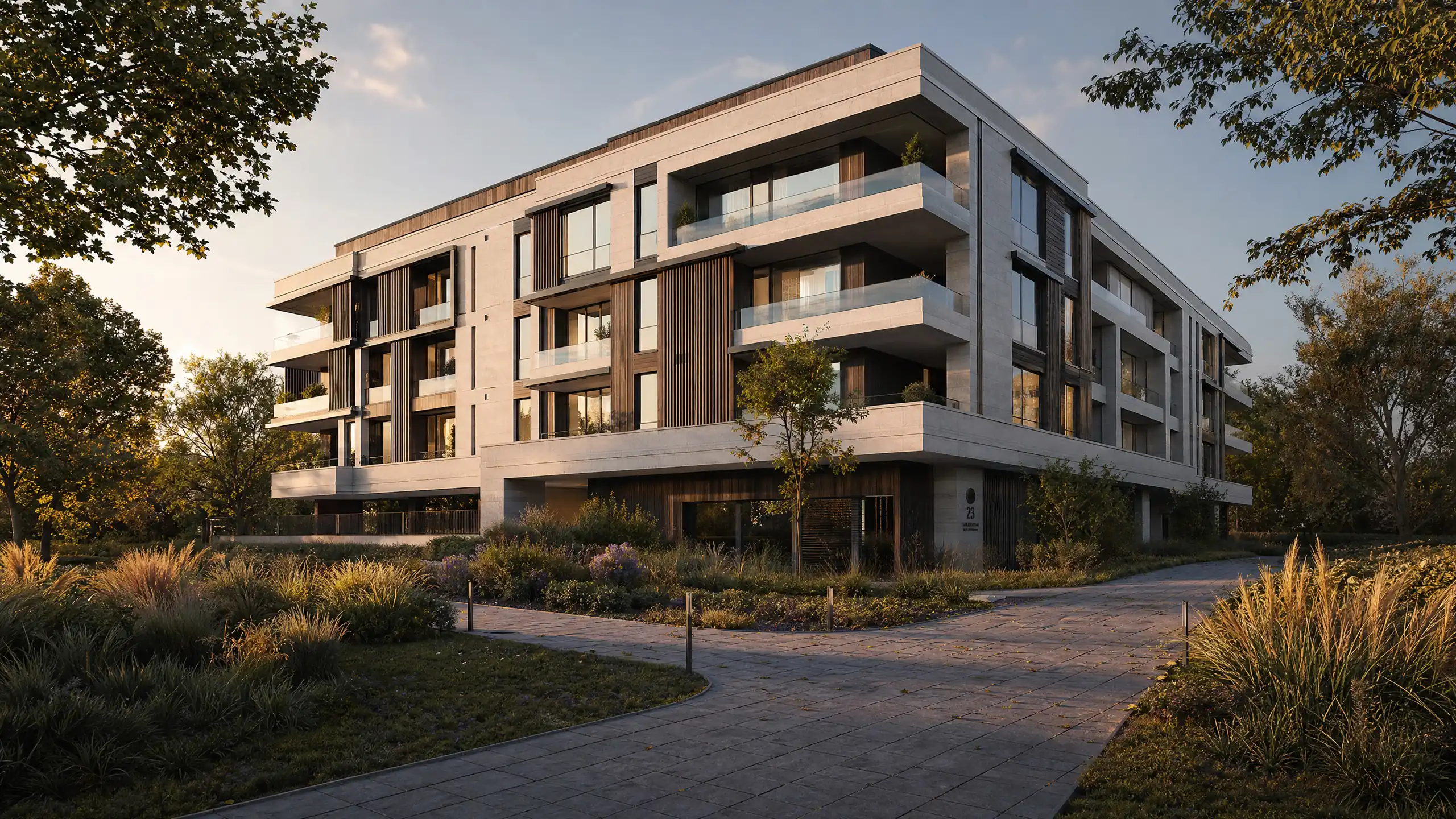 360 render eksterijera - Klijent obilazi Vašu zgradu kao u igri — pre gradnje.