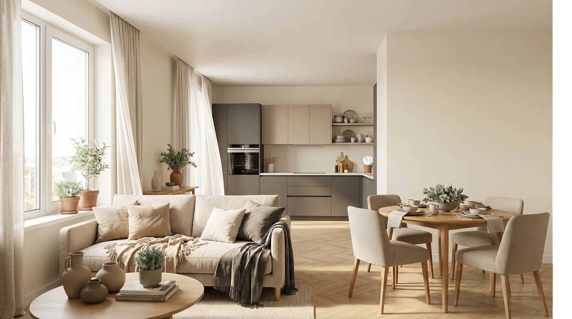 Elegant Render enterijer - fotorealističan primer arhitektonske vizuelizacije